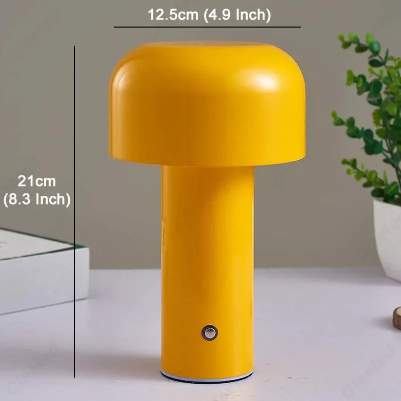 Portable Mushroom Table Lamp