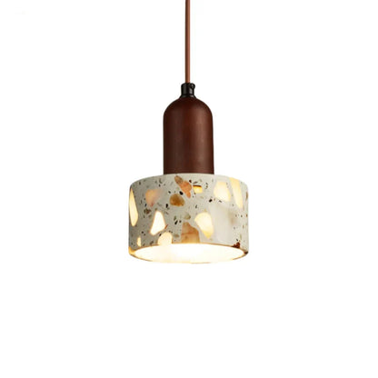 Terrazzo Stone Pendant Light