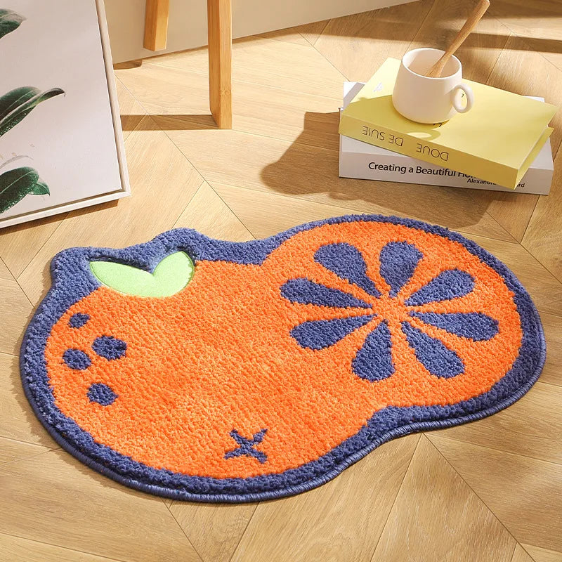 Fruit Shape Tufted Bath Mat