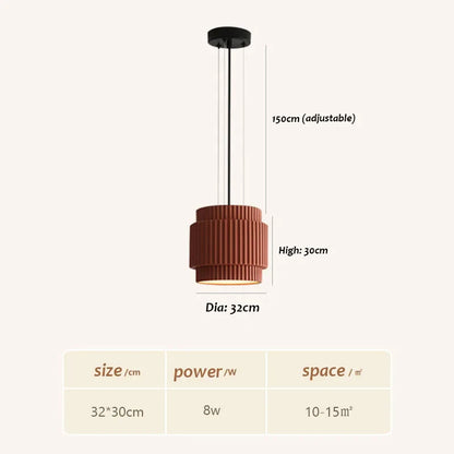 Cream Color Ceiling Light