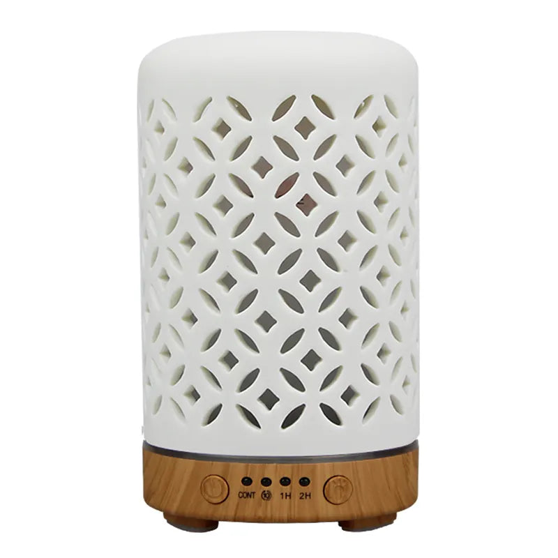 Ceramic Aroma Diffuser with LED Night Light