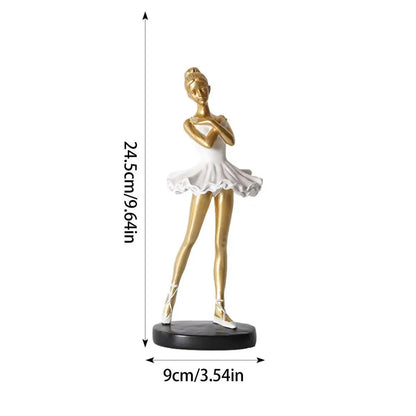 Abstract Ballet Girl Figurine