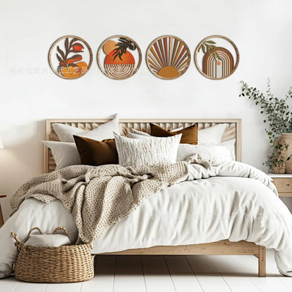 Golden Horizon Wall Art Collection (4pcs)