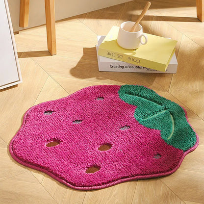 Fruit Shape Tufted Bath Mat