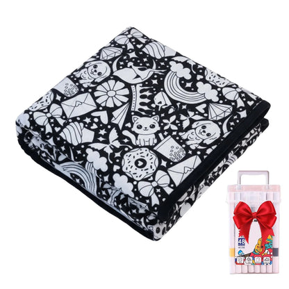 Drawzy Creative Coloring Blanket