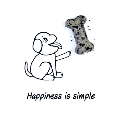 Happines is Simple Natural Crystals