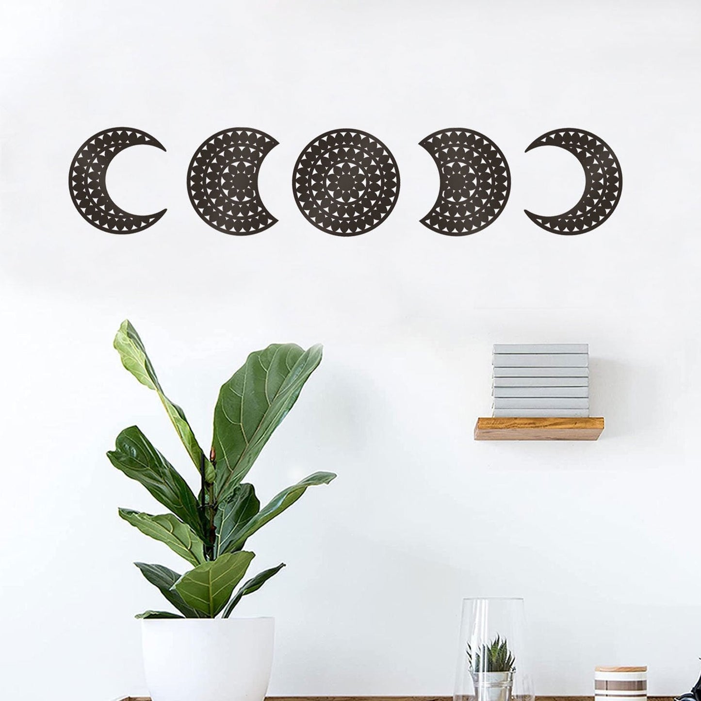 Moonphase Wall Decor Set