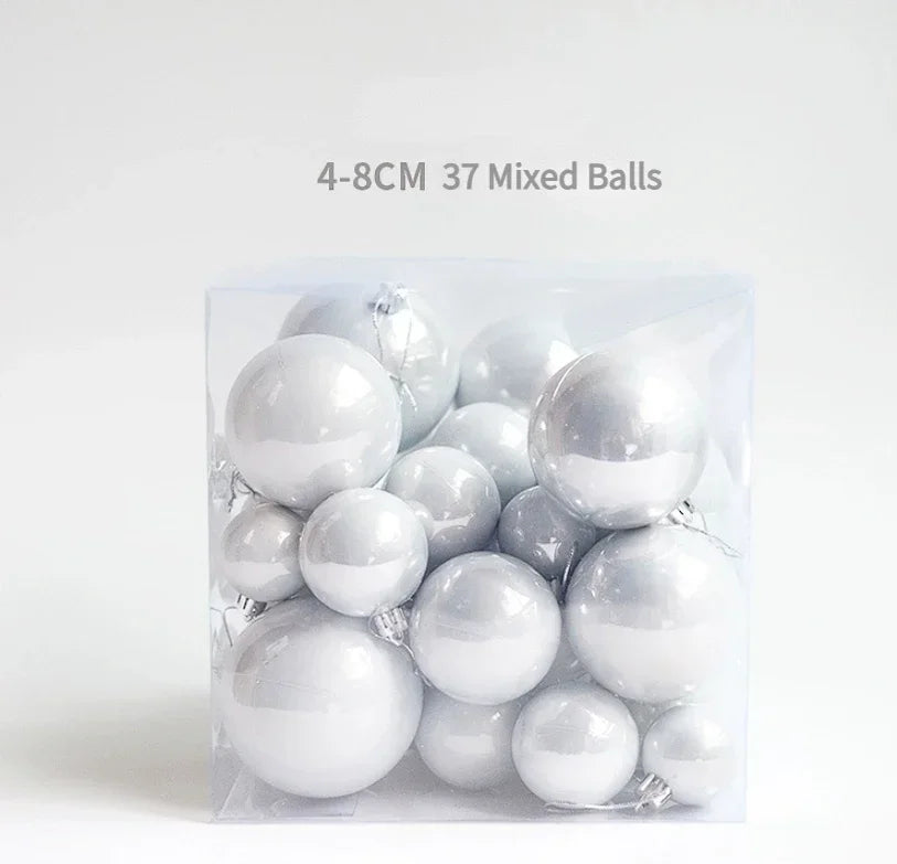 Pearl Christmas Balls Tree Decor