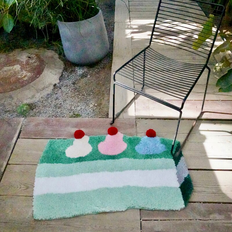 Matcha Cakes Rug