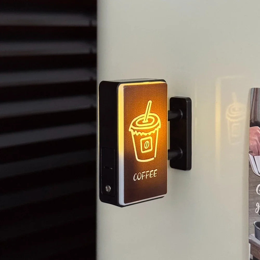 Creative Magnetic Luminous Lightbox Fridge Magnets