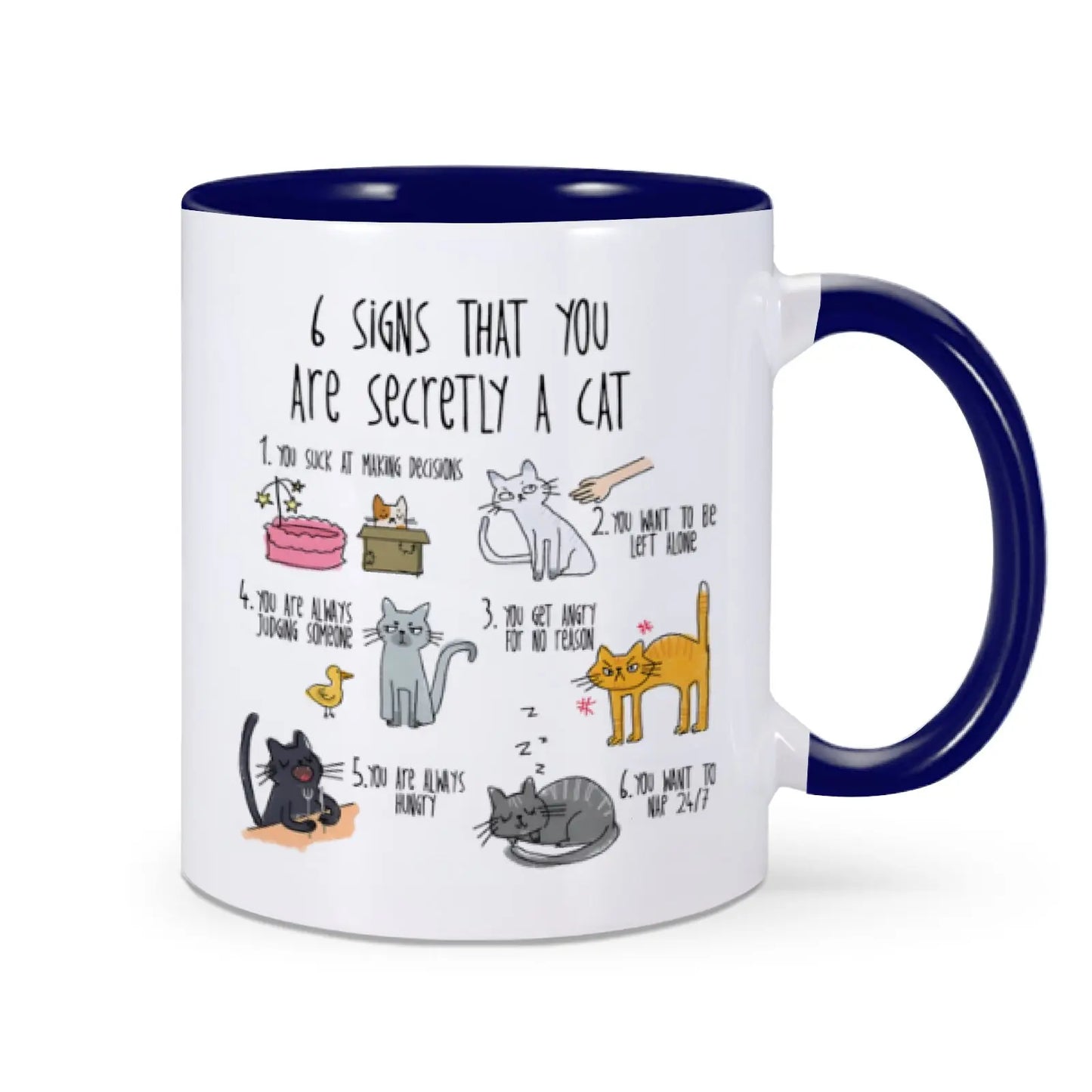 6 Signs That You Are Secretly A Cat Mug