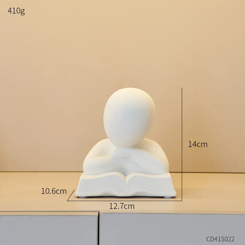 Modern Book Lover Desk Ornament