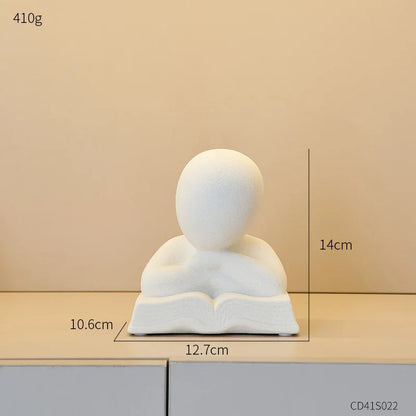 Modern Book Lover Desk Ornament