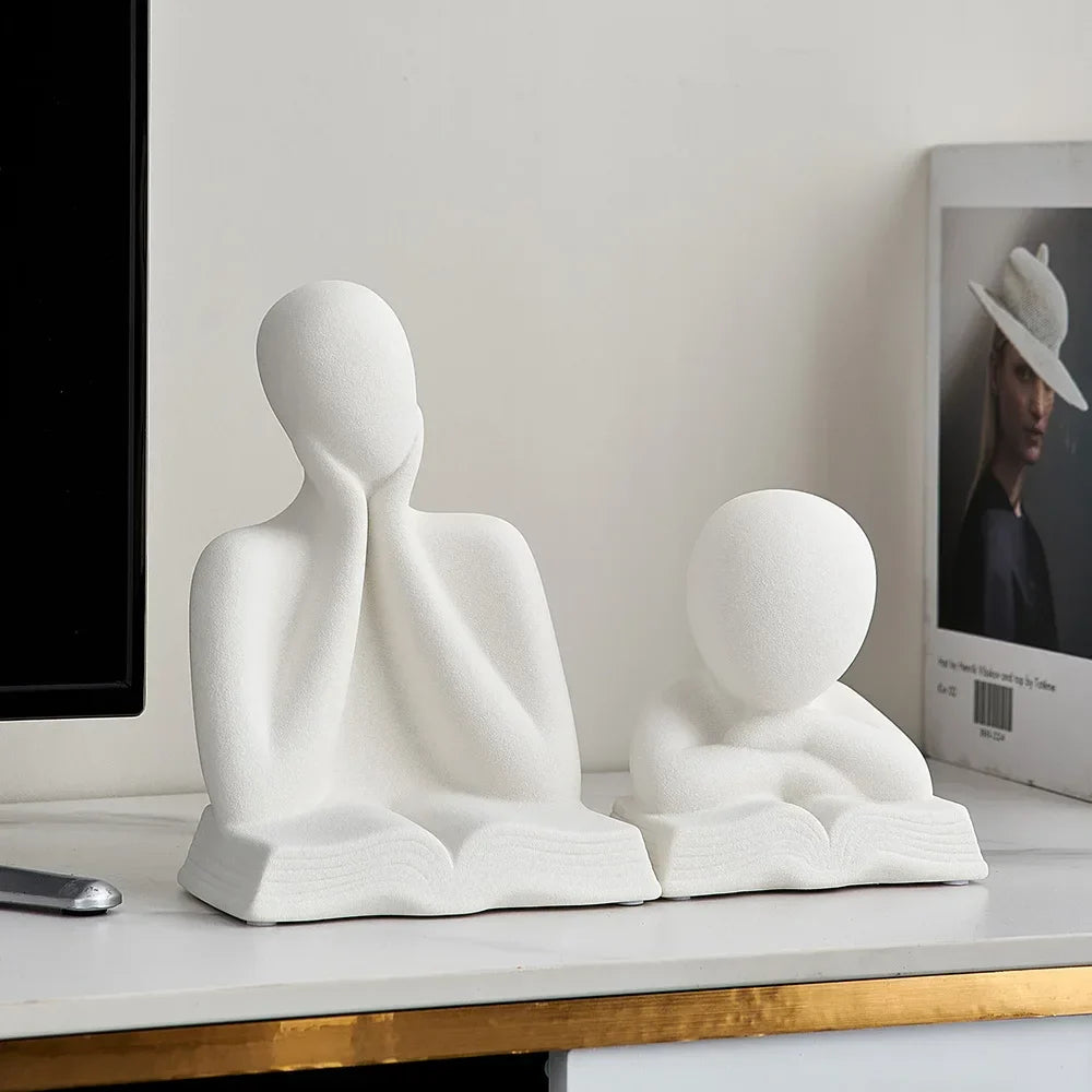 Modern Book Lover Desk Ornament