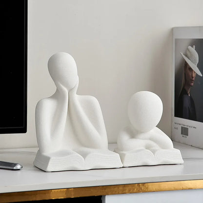 Modern Book Lover Desk Ornament