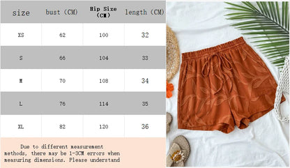 Sunset Aura Lace-Up Shorts