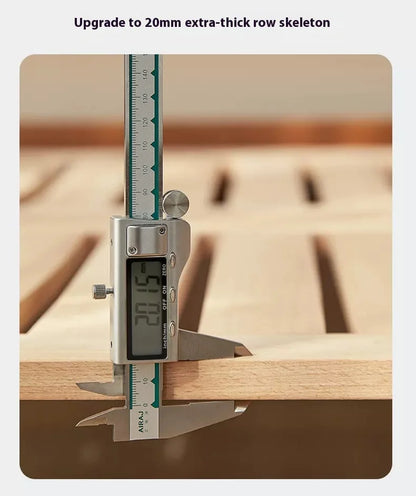 CrownRest™ Solid Wood Bed