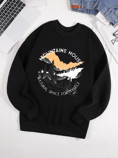 Mountains House Sweatshirt