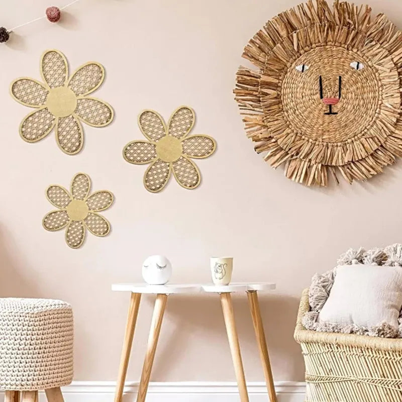 Decoração de parede suspensa Boho Daisy