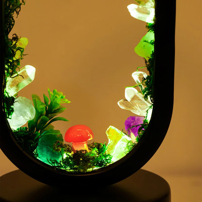 Natural Healing Crystal Night Light