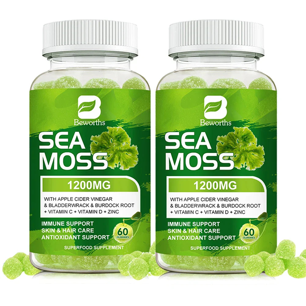 Irish Sea Moss Gummies with Bladderwrack & Burdock
