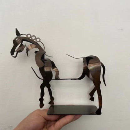 Metal Horse Sculpture