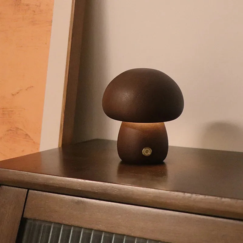 Cute Mushroom Bedside Lamp