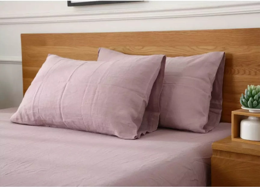 Pure Linen Throw Pillow Cases