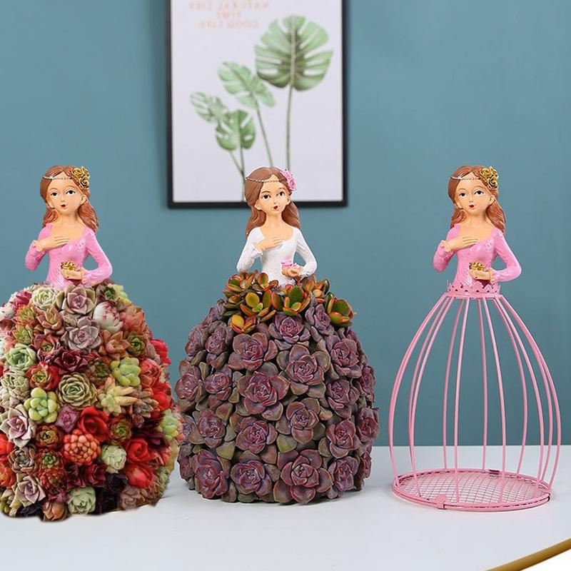 Cute Princess Skirt Succulent Planters