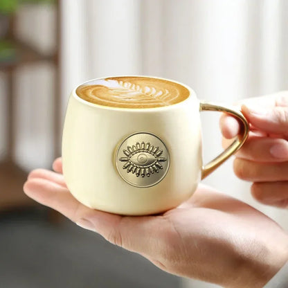 Tasse à café œil céleste