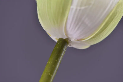 Flor de capullo de loto artificial