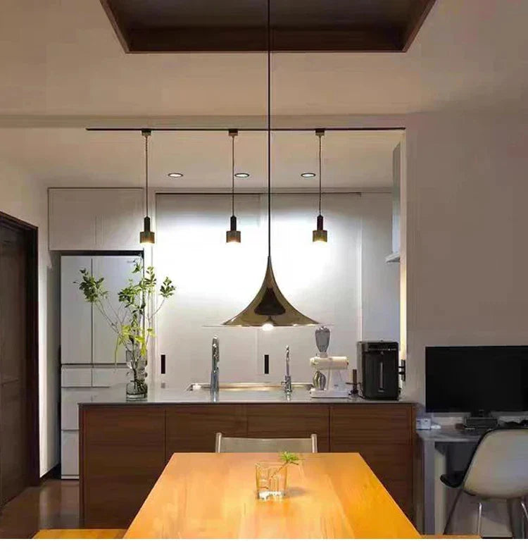 Twist Cone Pendant Light