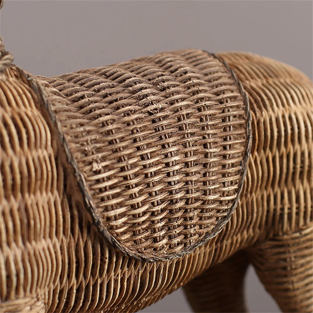 The Woven Steed Sculpture