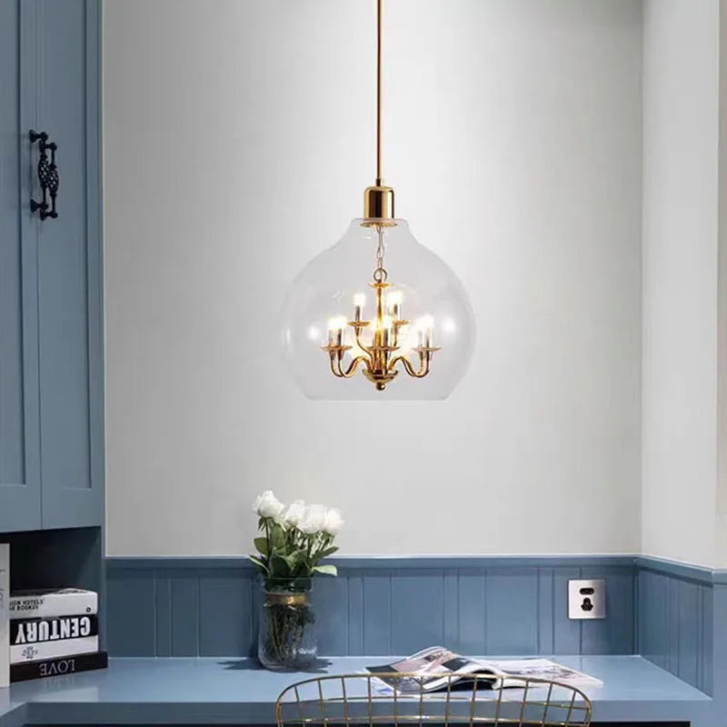 Golden Globe Kronleuchter-Anhänger