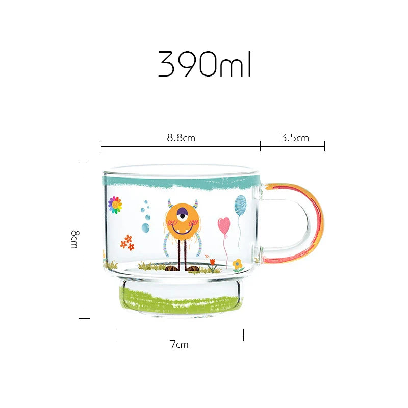 Rainbow Monster Coffee Mug