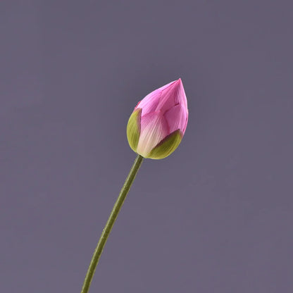 Fleur de bourgeon de lotus artificielle