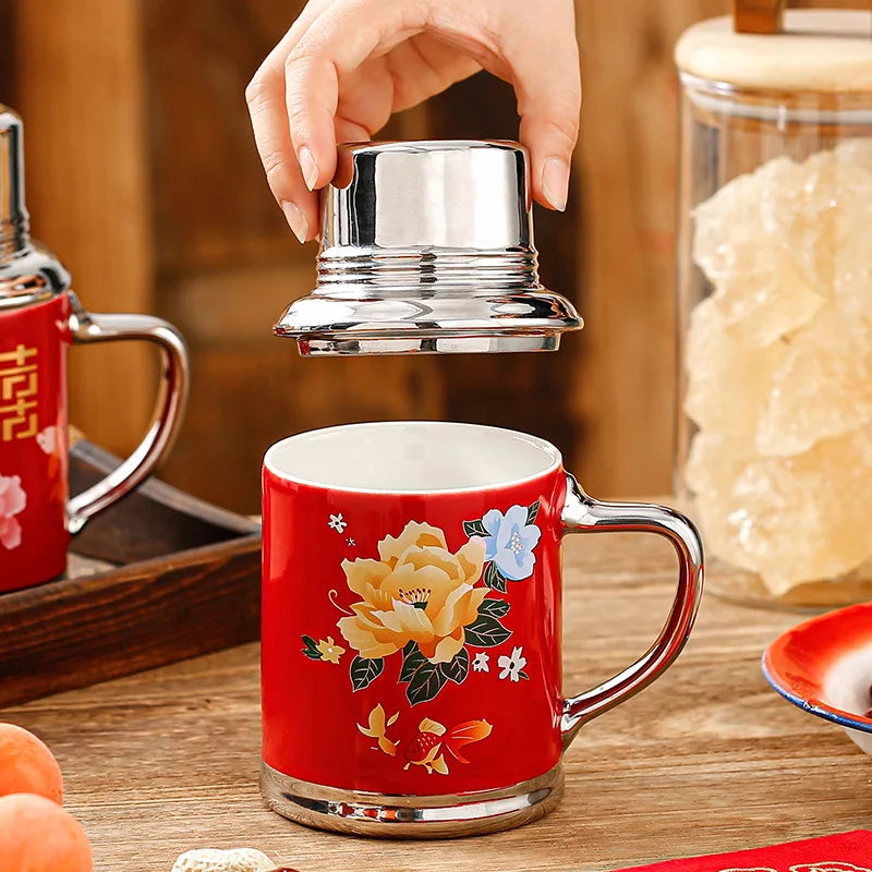 Thermos chinois vintage