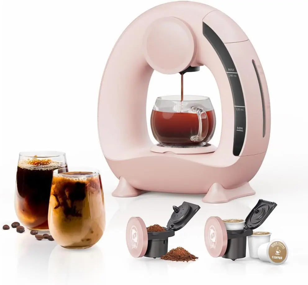 Mini Q 2-in-1 Single Serve Coffee Machine