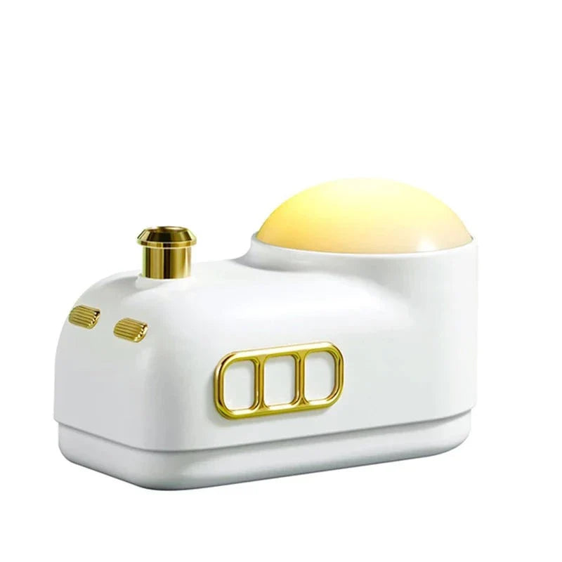 "Retro Mini Train Ultrasonic Humidifier