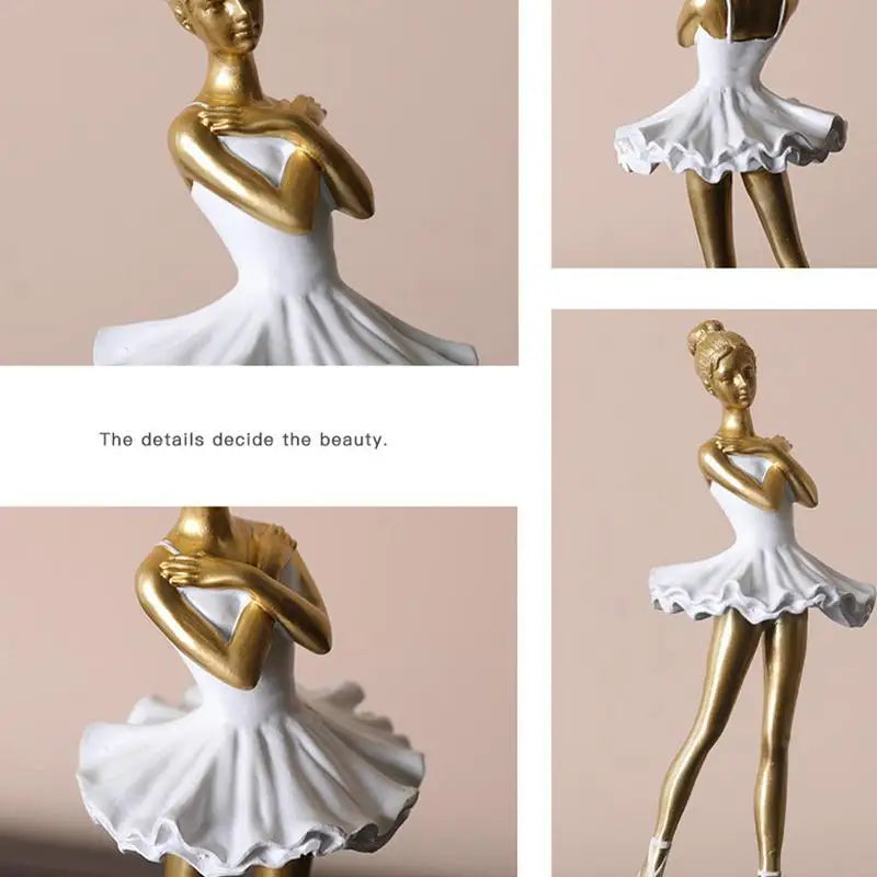 Abstract Ballet Girl Figurine
