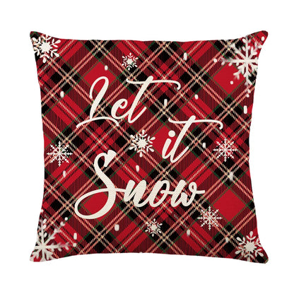 4 Pcs Christmas Cushion Covers