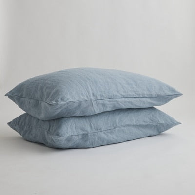 Pure Linen Throw Pillow Cases