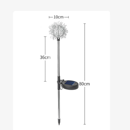 LED Solar Dandelion Flower Ball Lights