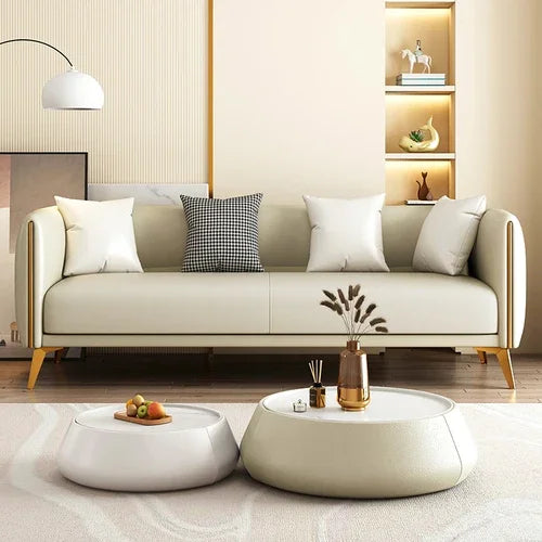 Modular Cloud Sloped Arms Sofa