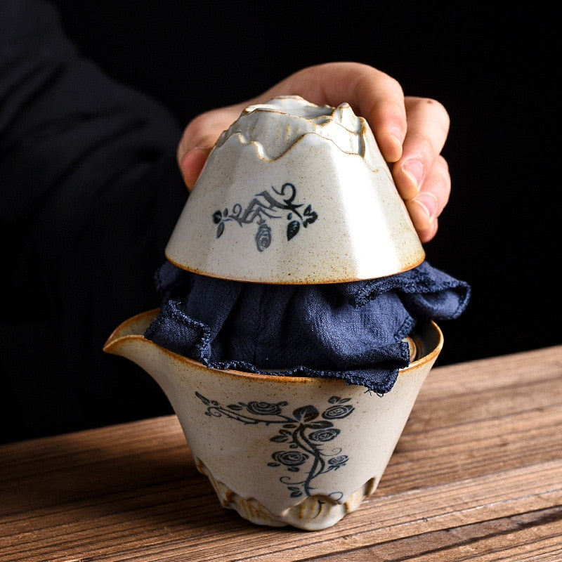 Japanese-Style Travel Tea Set