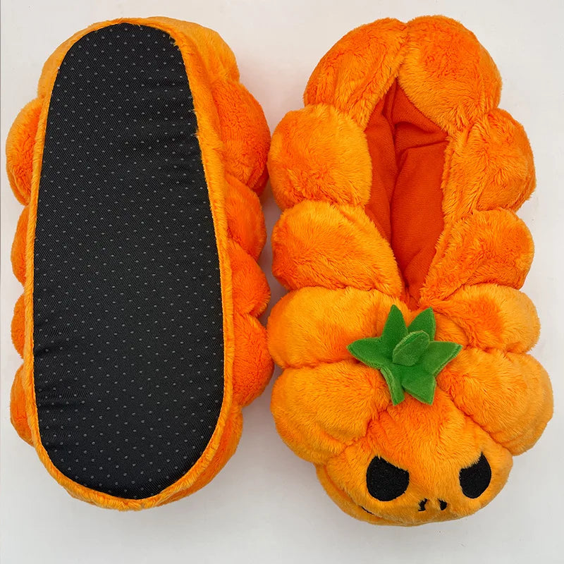 Halloween Pumpkin Slippers