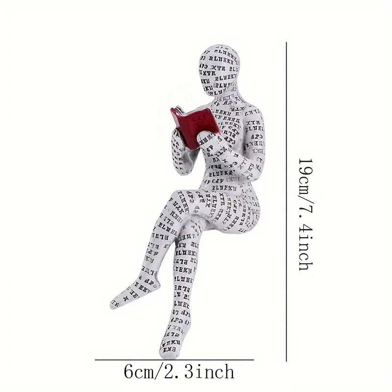 Abstract Reading Figurines