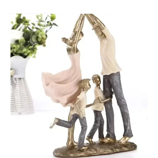 Our Loving Home Family of Four Sculpture