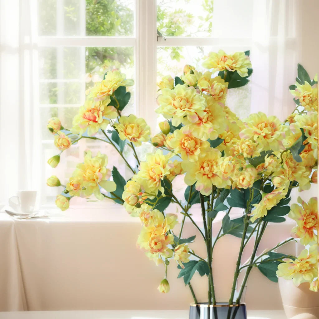 PeonyHerb™ Silk Artificial Flower Branch