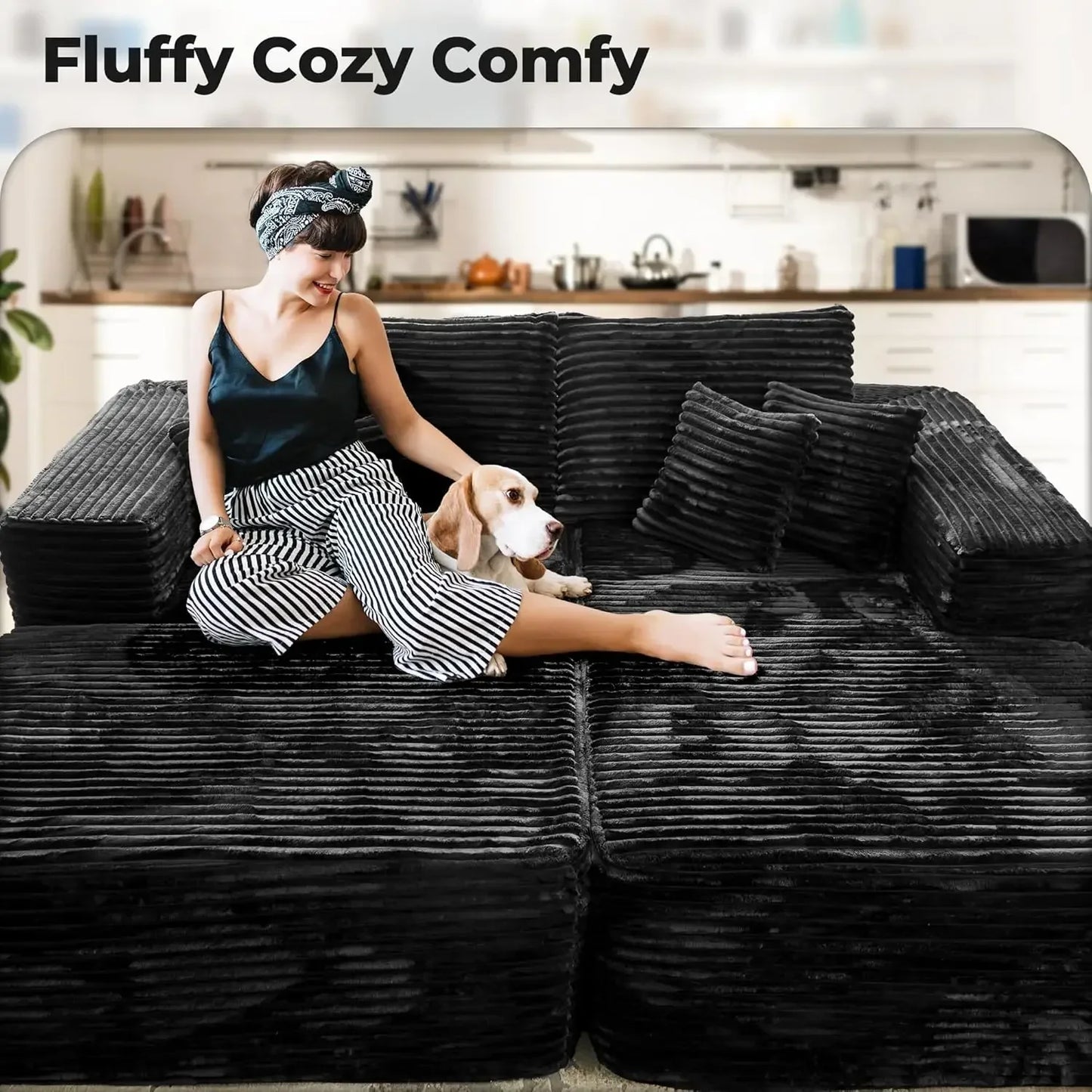 80" CloudNest Luxe Lounger